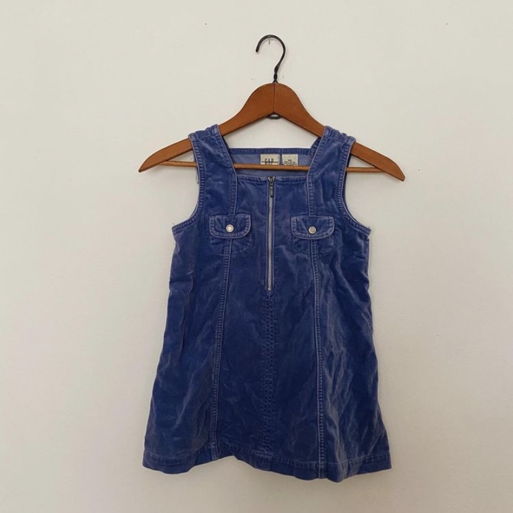 90s GAP girls velvet jumper, vintage